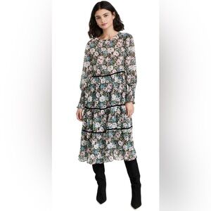 24. EN SAISON FLORAL MIDI DRESS